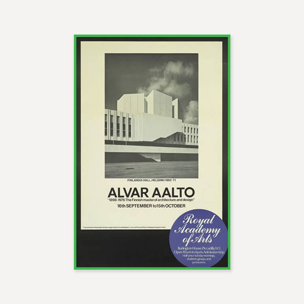 그릿시즌(GREET SEASON) 알바 알토 Alvar Alto 1978 (액자 포함)