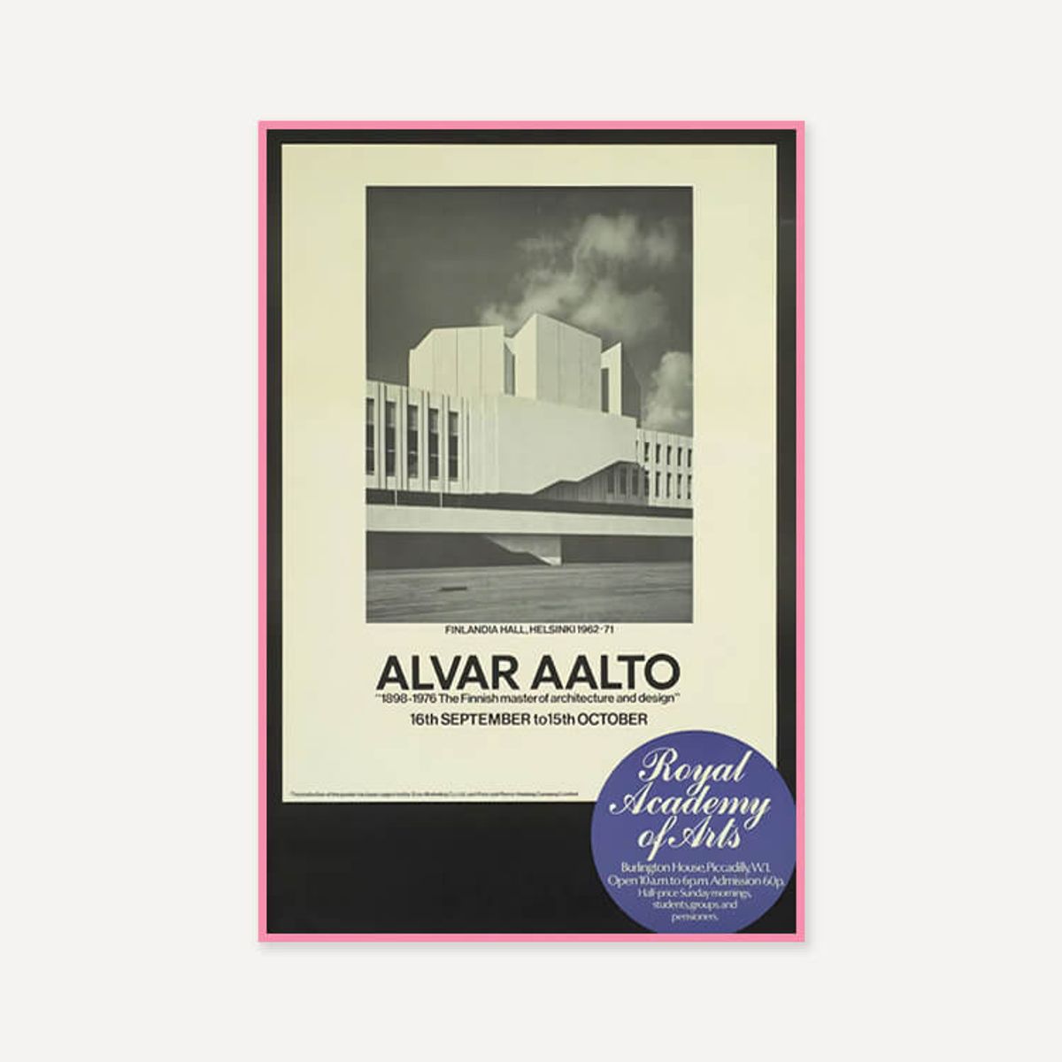 그릿시즌(GREET SEASON) 알바 알토 Alvar Alto 1978 (액자 포함)