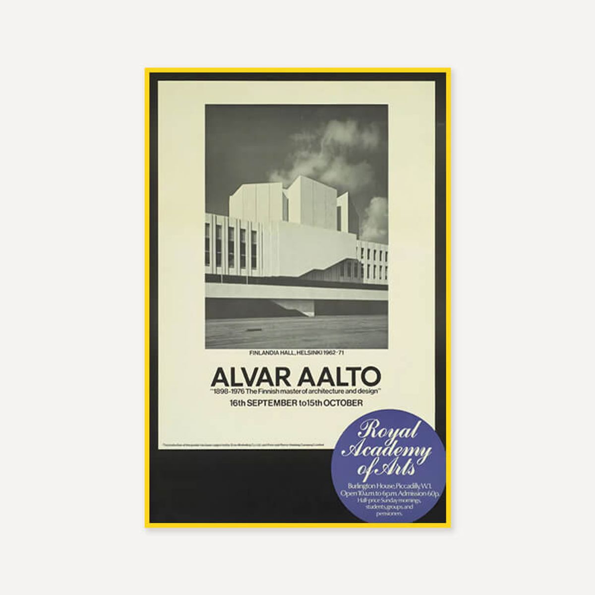 그릿시즌(GREET SEASON) 알바 알토 Alvar Alto 1978 (액자 포함)