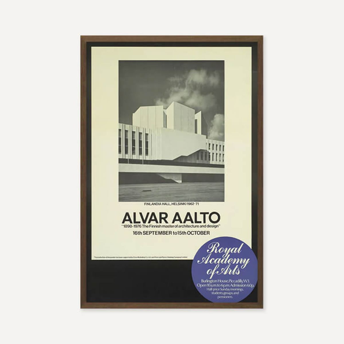 그릿시즌(GREET SEASON) 알바 알토 Alvar Alto 1978 (액자 포함)