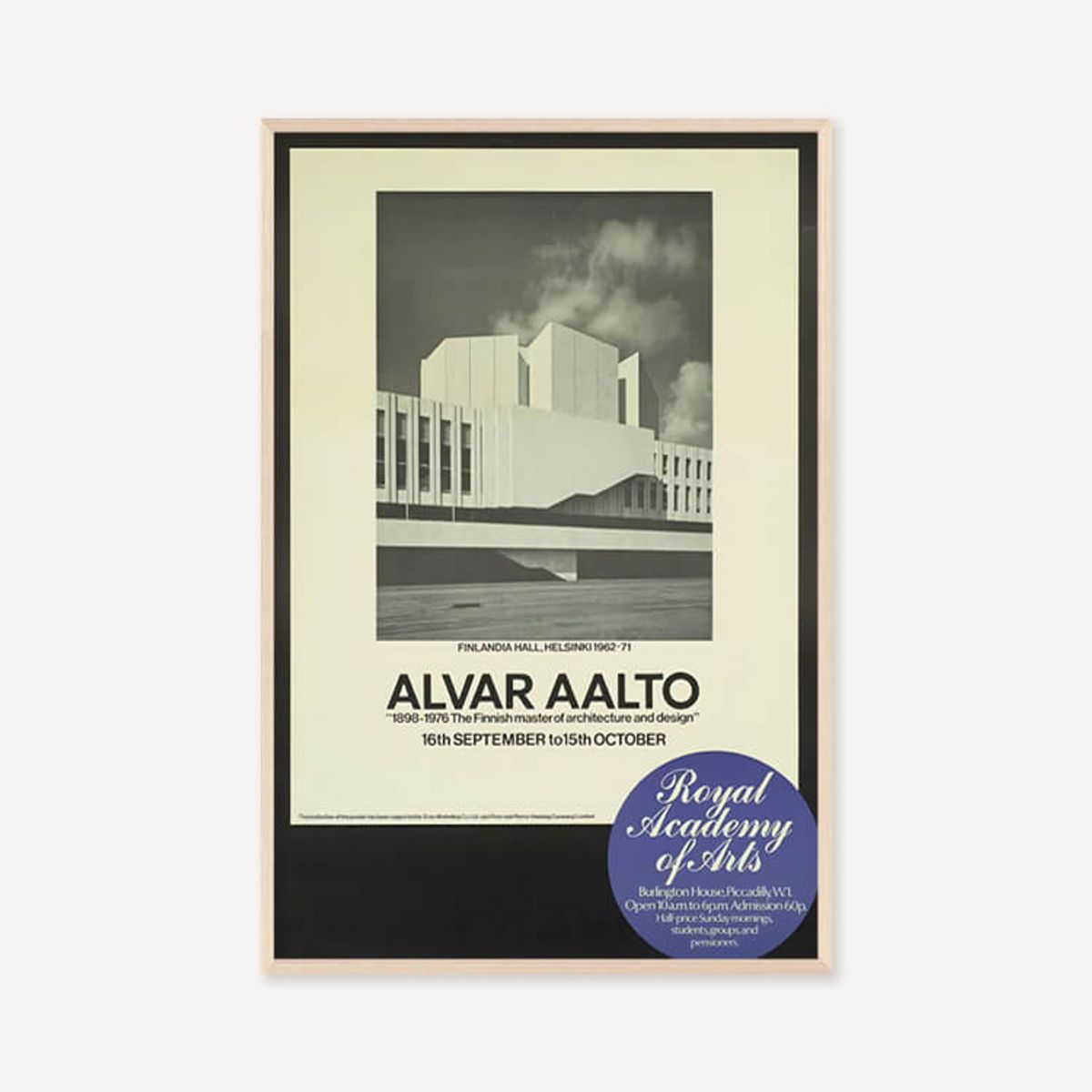 그릿시즌(GREET SEASON) 알바 알토 Alvar Alto 1978 (액자 포함)