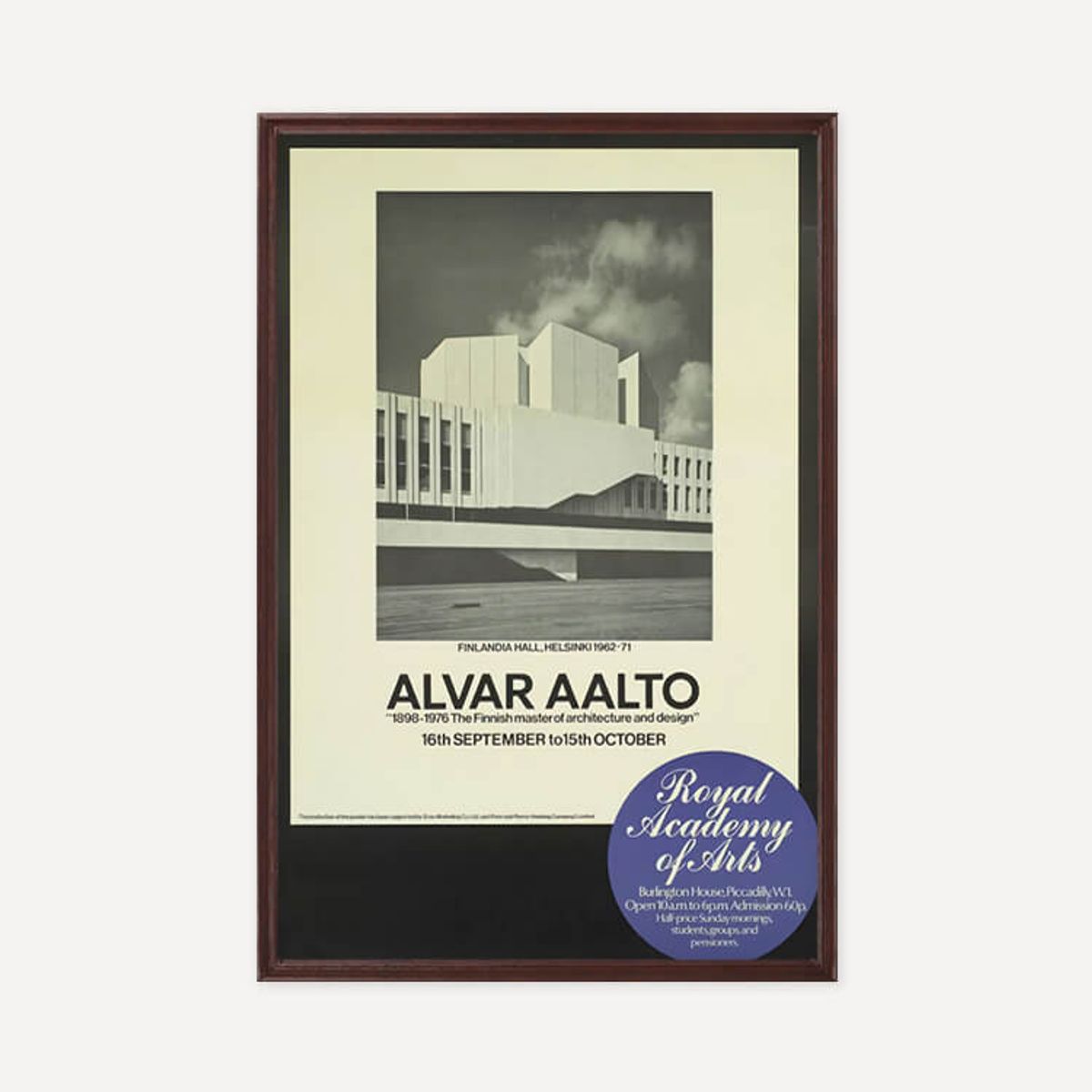 그릿시즌(GREET SEASON) 알바 알토 Alvar Alto 1978 (액자 포함)