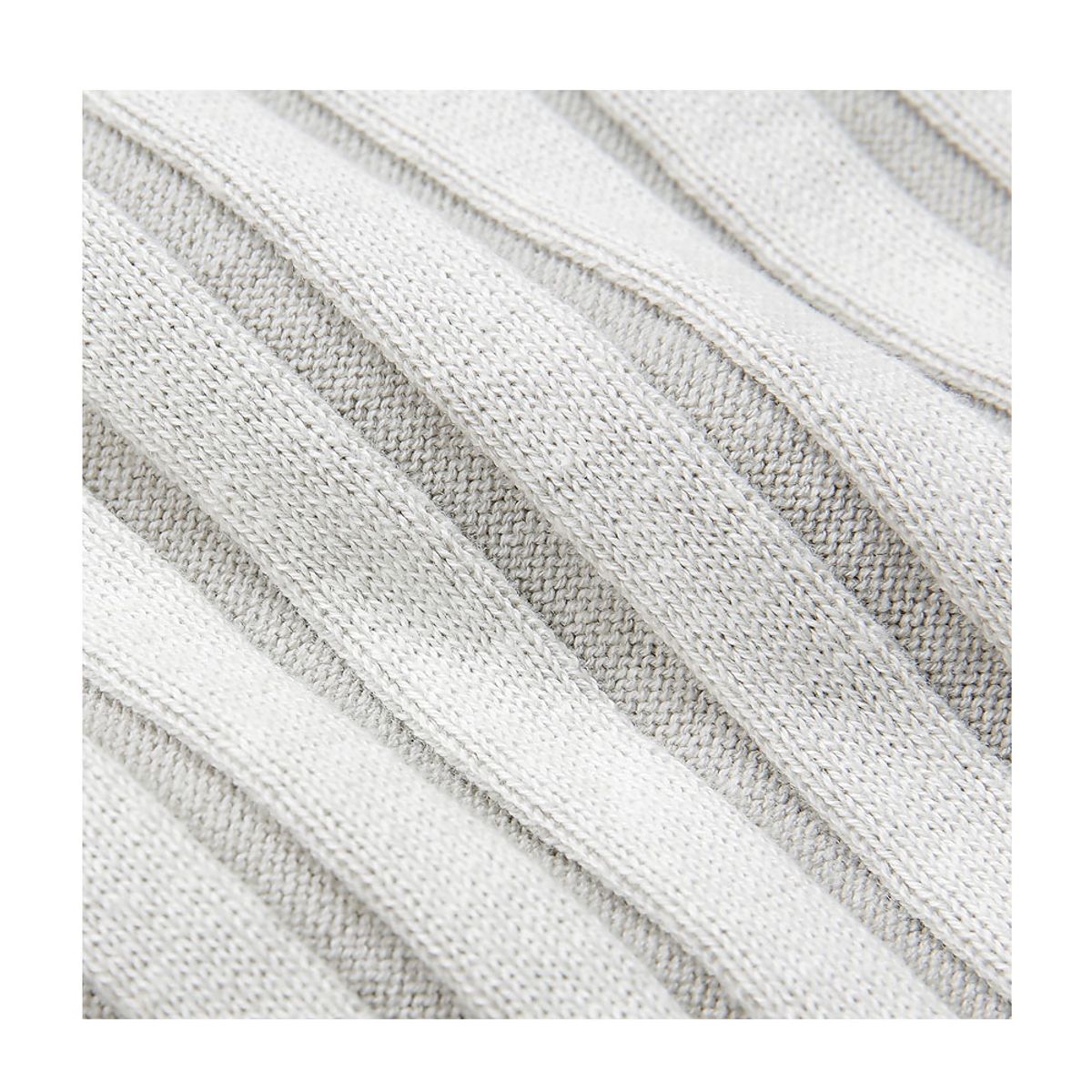 솔티(SORTIE) Reverse Combination Henly neck Knit (Ivory)