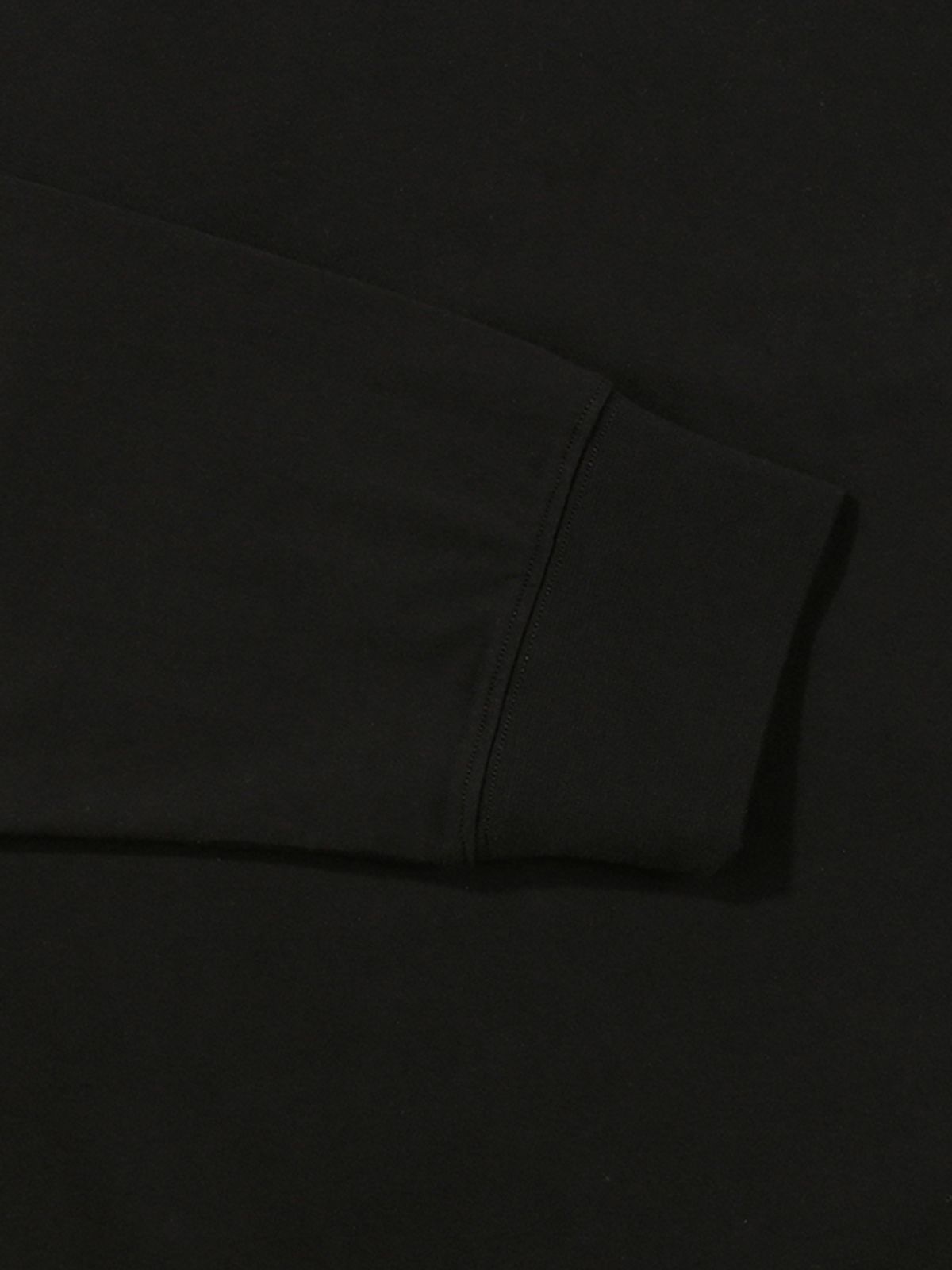 아워플레이스(OURPLACE) 에센셜 롱 슬리브 티 블랙(OP23TL02U_160)