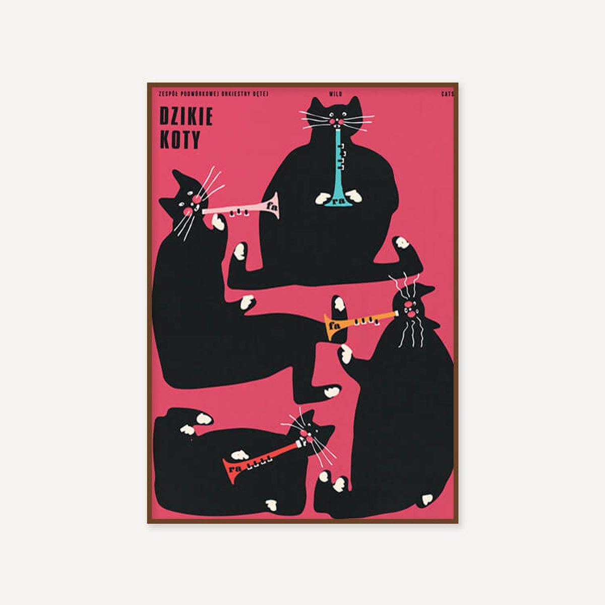 그릿시즌(GREET SEASON) 야콥 자사다 Wild Cats (액자 포함)