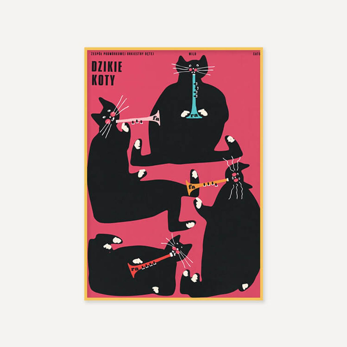 그릿시즌(GREET SEASON) 야콥 자사다 Wild Cats (액자 포함)
