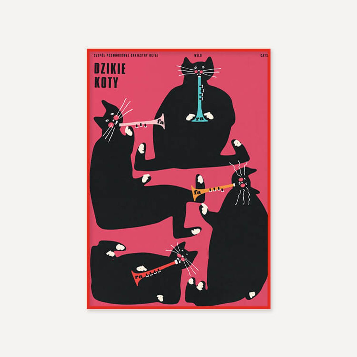 그릿시즌(GREET SEASON) 야콥 자사다 Wild Cats (액자 포함)