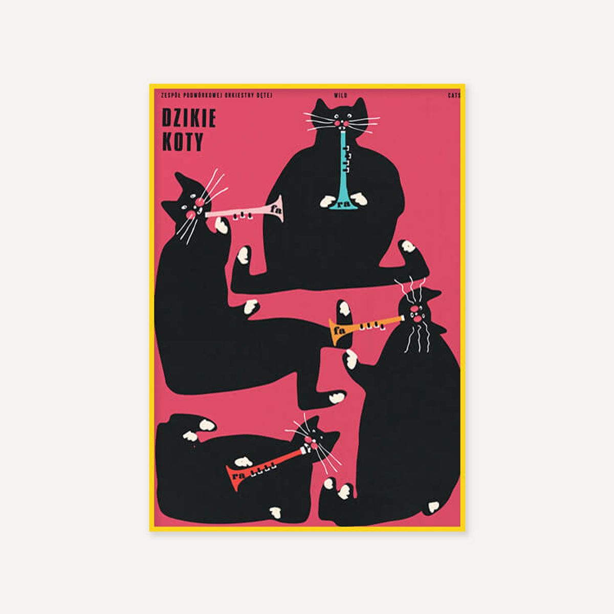 그릿시즌(GREET SEASON) 야콥 자사다 Wild Cats (액자 포함)