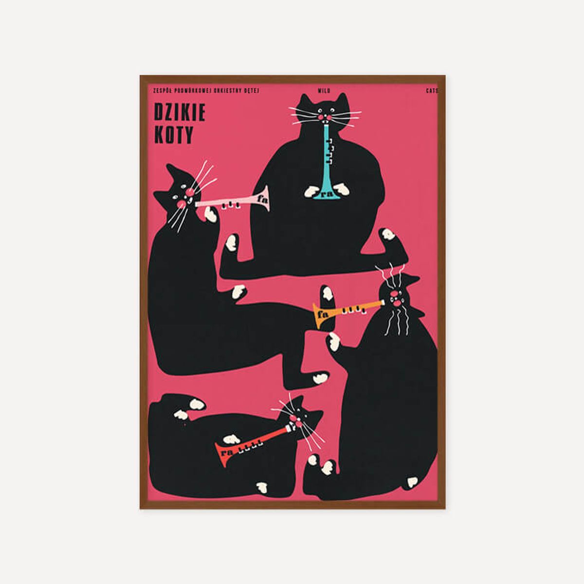 그릿시즌(GREET SEASON) 야콥 자사다 Wild Cats (액자 포함)
