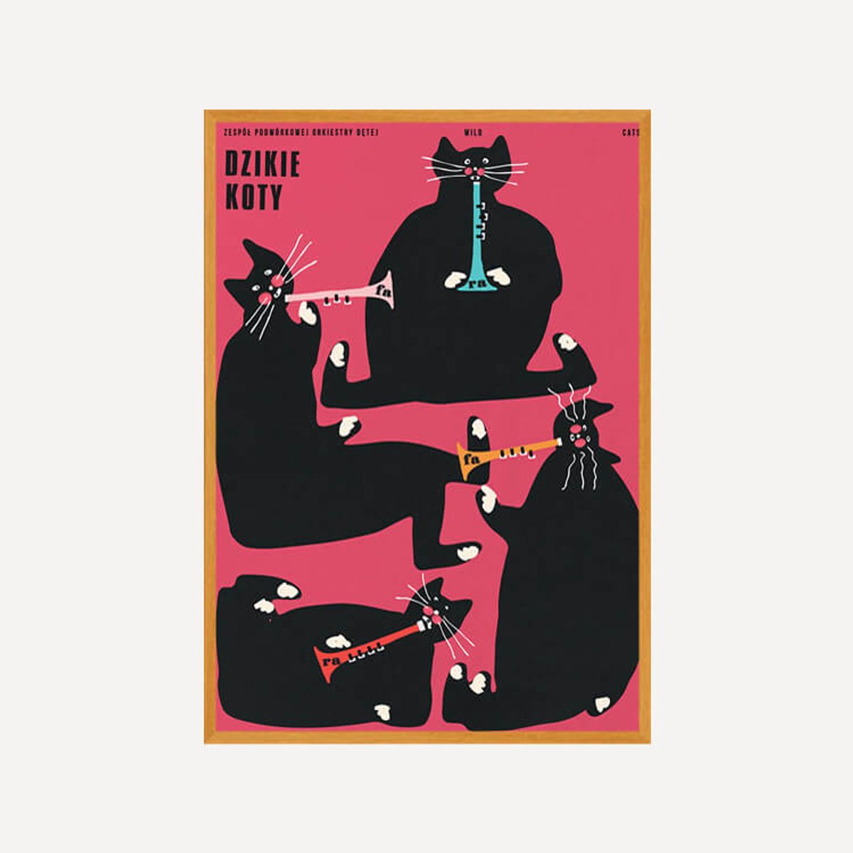 그릿시즌(GREET SEASON) 야콥 자사다 Wild Cats (액자 포함)