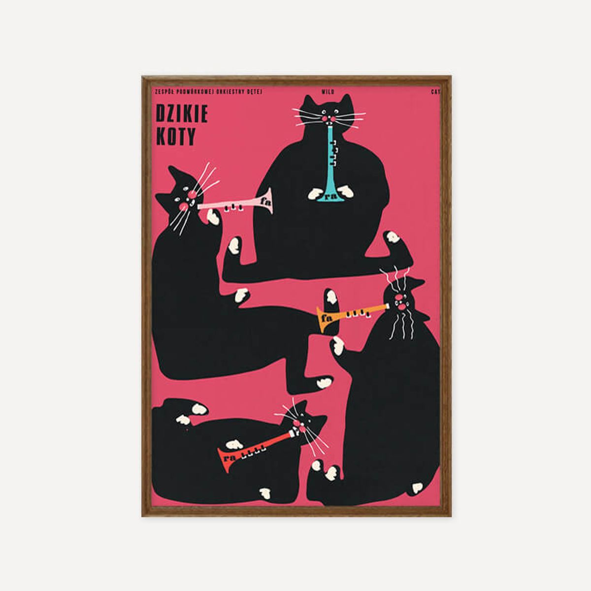 그릿시즌(GREET SEASON) 야콥 자사다 Wild Cats (액자 포함)