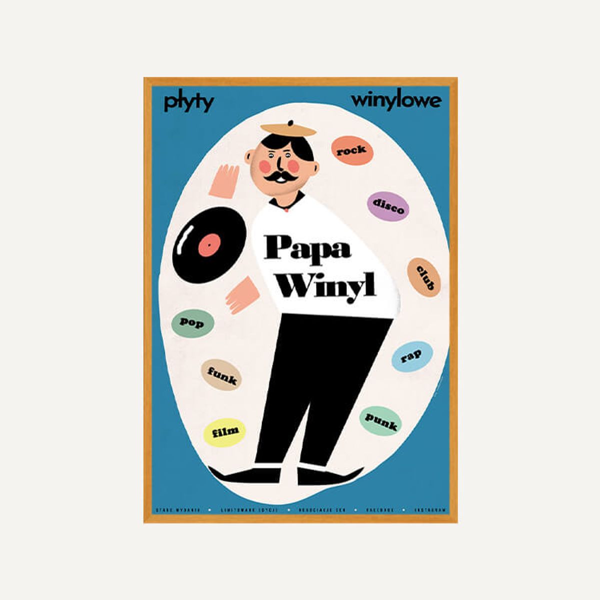 그릿시즌(GREET SEASON) 야콥 자사다 Papa Vinyl (액자 포함)