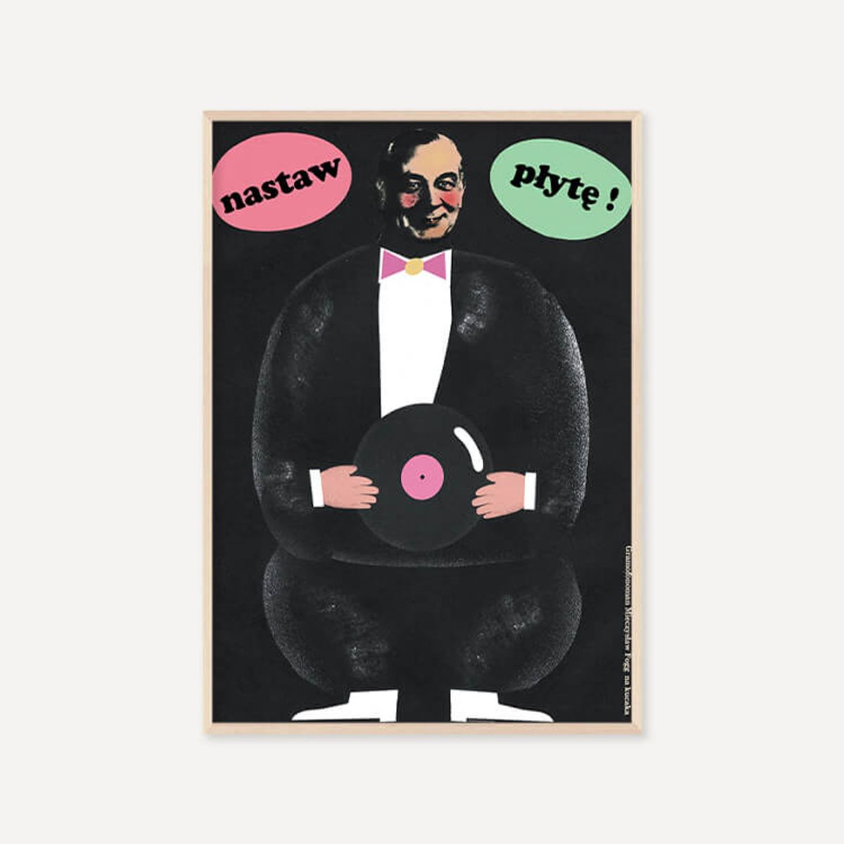 그릿시즌(GREET SEASON) 야콥 자사다 Put The Vinyl On (액자 포함)