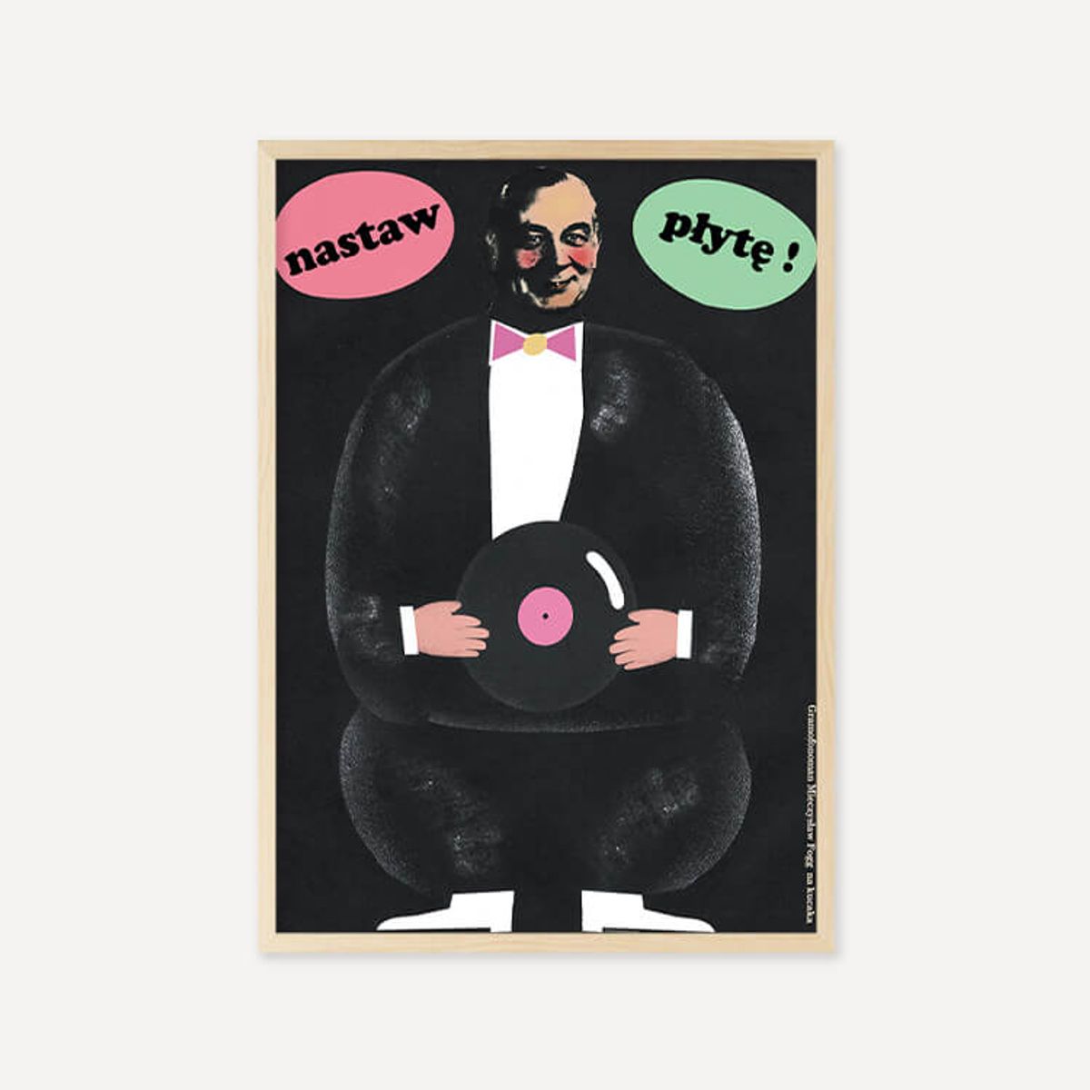 그릿시즌(GREET SEASON) 야콥 자사다 Put The Vinyl On (액자 포함)