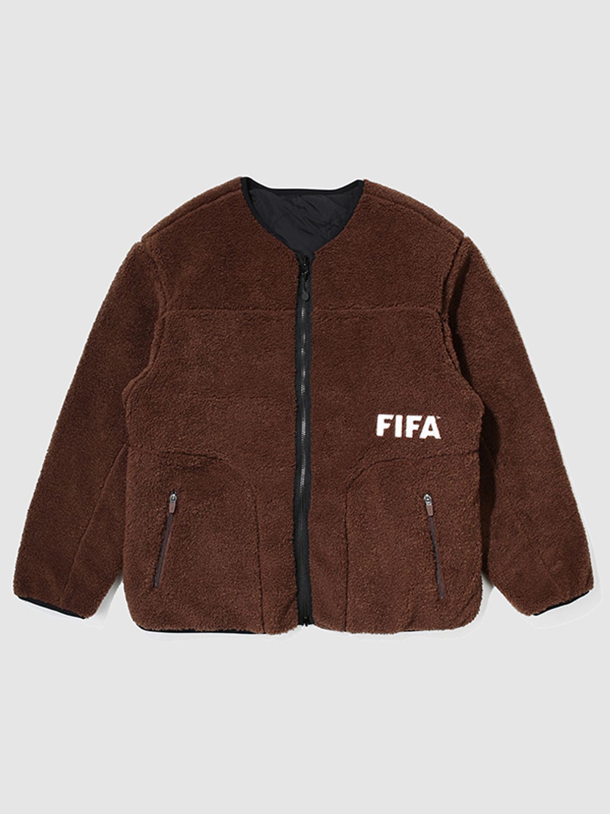 피파 1904(FIFA 1904) 퀼팅 더비 플리스 블랙(FF24PJ02U_160)