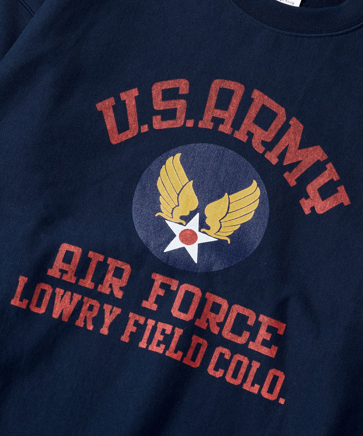 아웃스탠딩(OUTSTANDING) MIL SWEAT(US ARMY)_NAVY