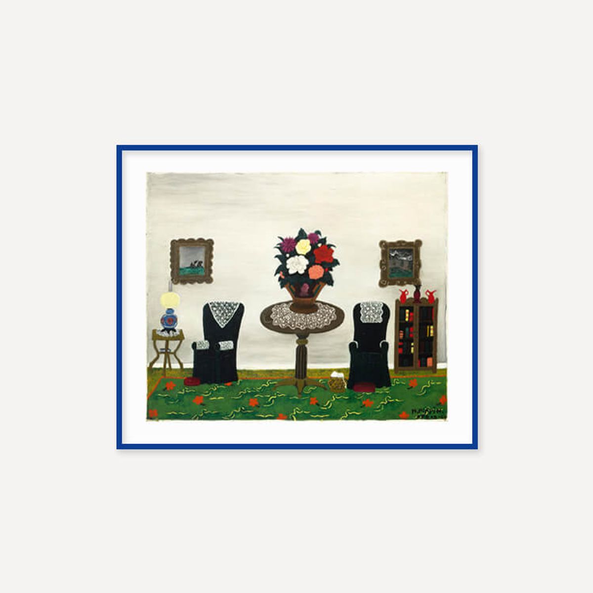 그릿시즌(GREET SEASON) 호레이스 피핀 Victorian Interior II, 1945 (액자 포함)