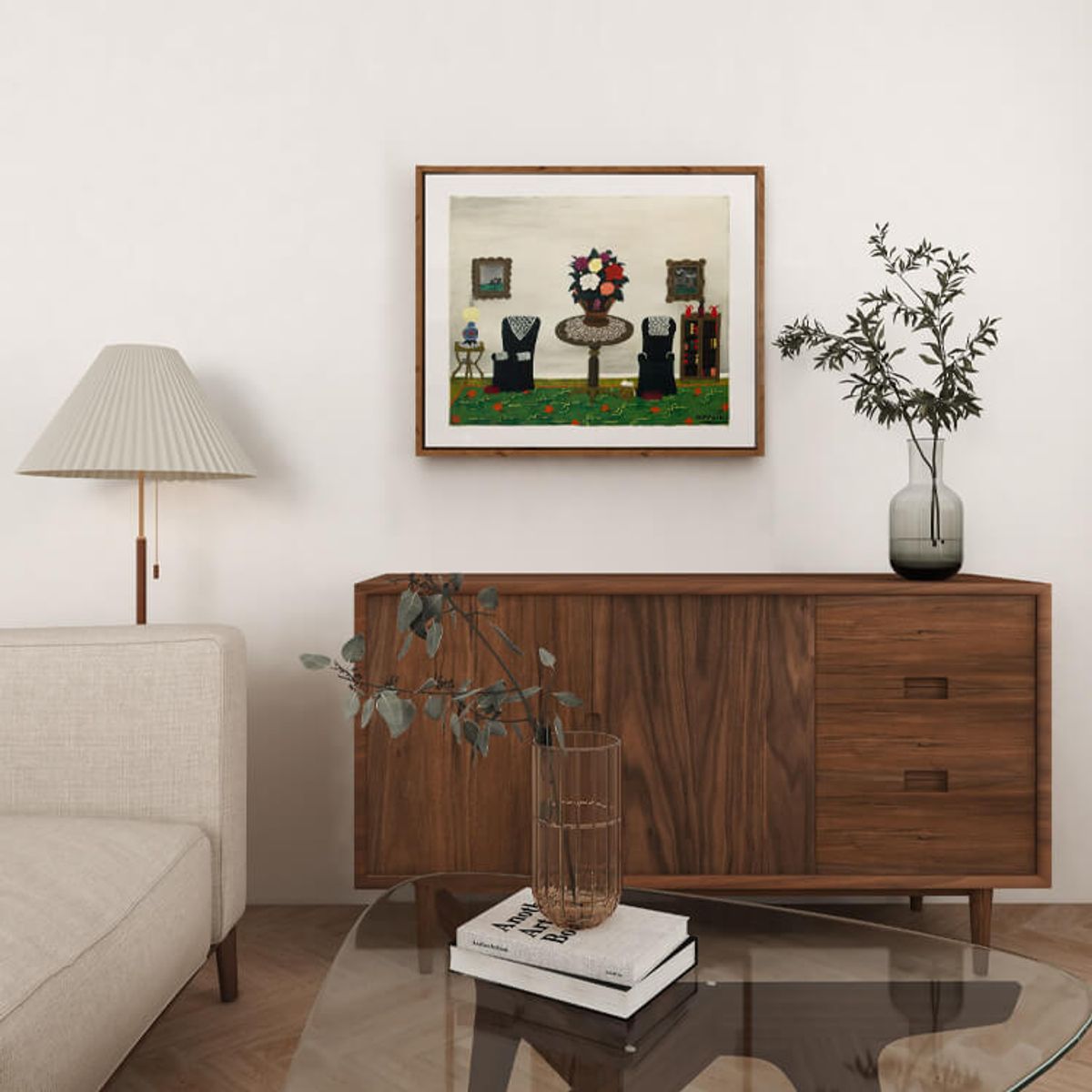 그릿시즌(GREET SEASON) 호레이스 피핀 Victorian Interior II, 1945 (액자 포함)