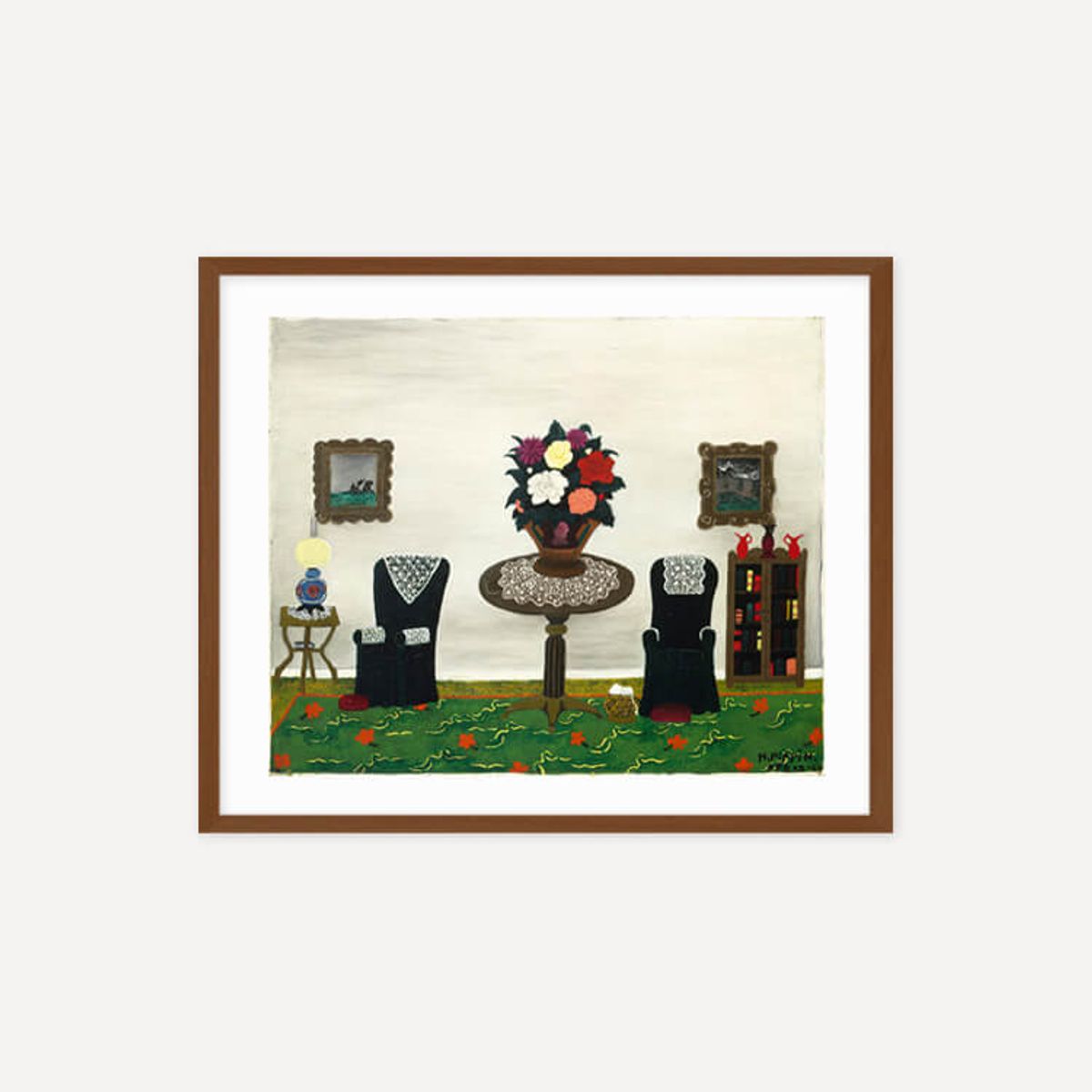 그릿시즌(GREET SEASON) 호레이스 피핀 Victorian Interior II, 1945 (액자 포함)
