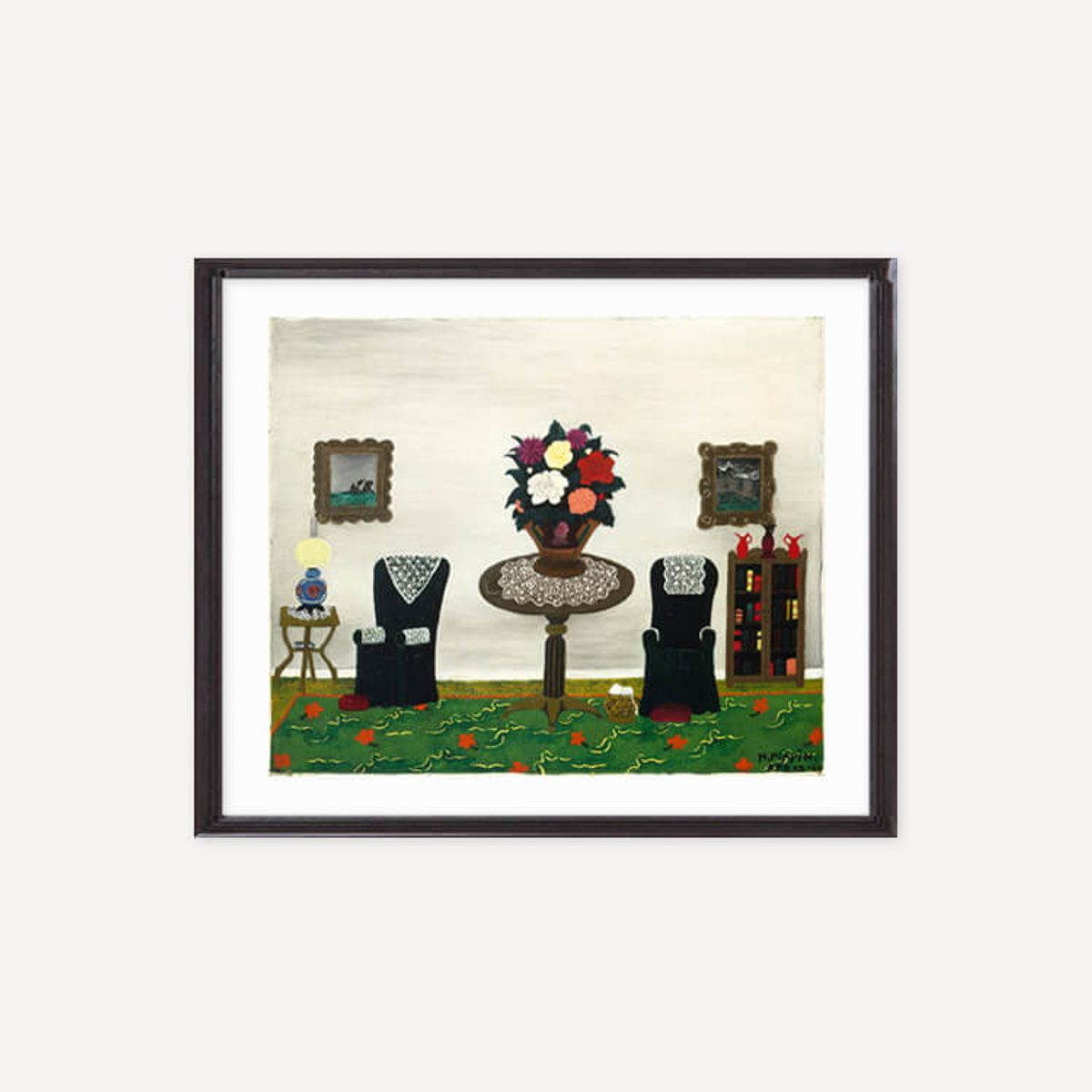 그릿시즌(GREET SEASON) 호레이스 피핀 Victorian Interior II, 1945 (액자 포함)