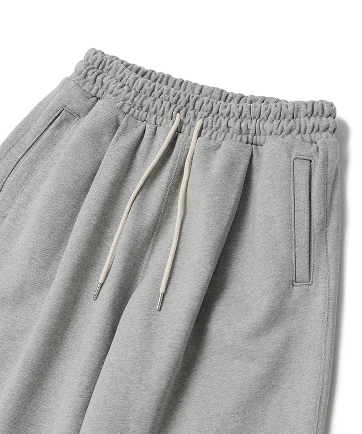 라모랭(RAMOLIN) 1-Tuck Sweatpants Heather Gray