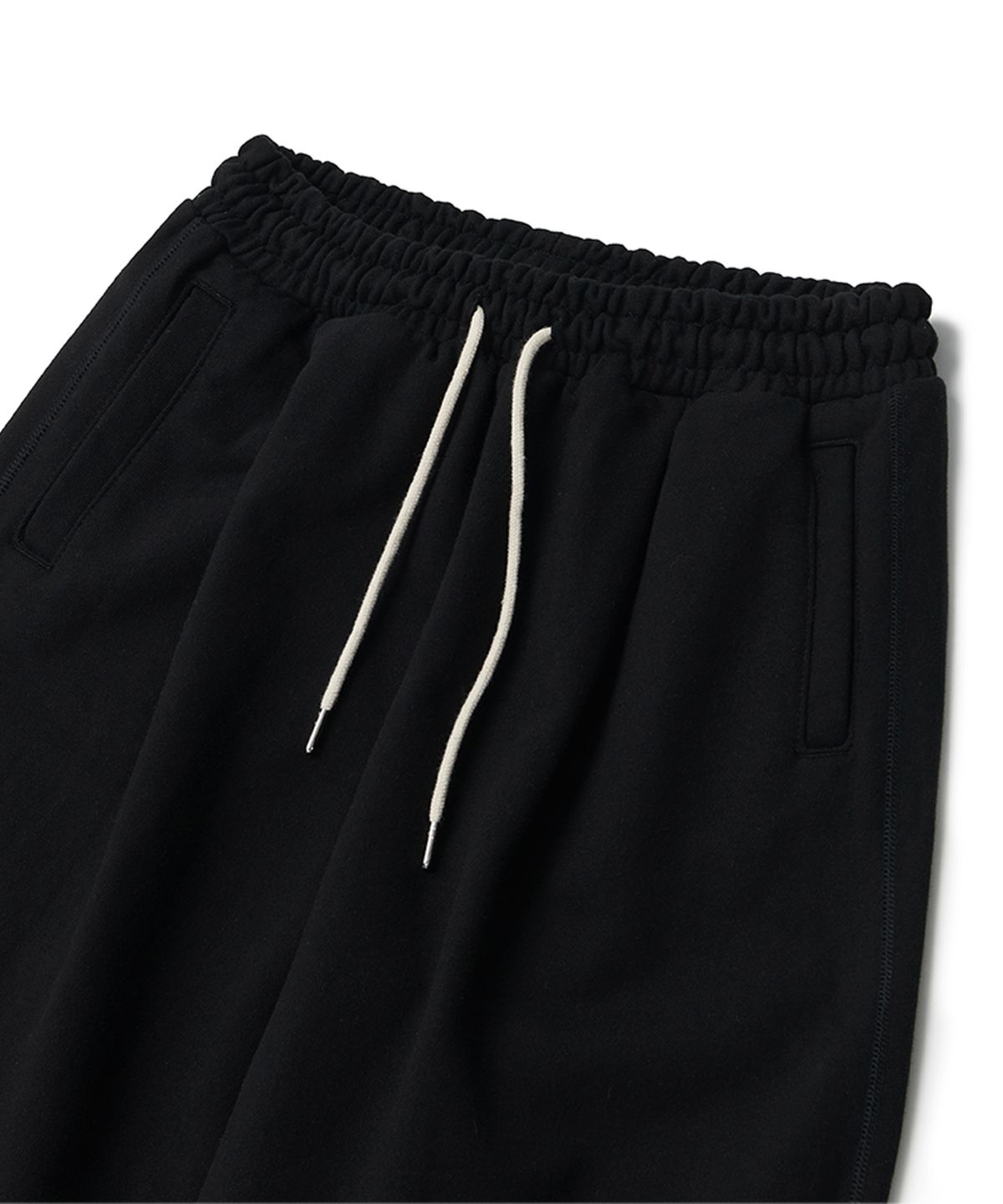 라모랭(RAMOLIN) 1-Tuck Sweatpants Black