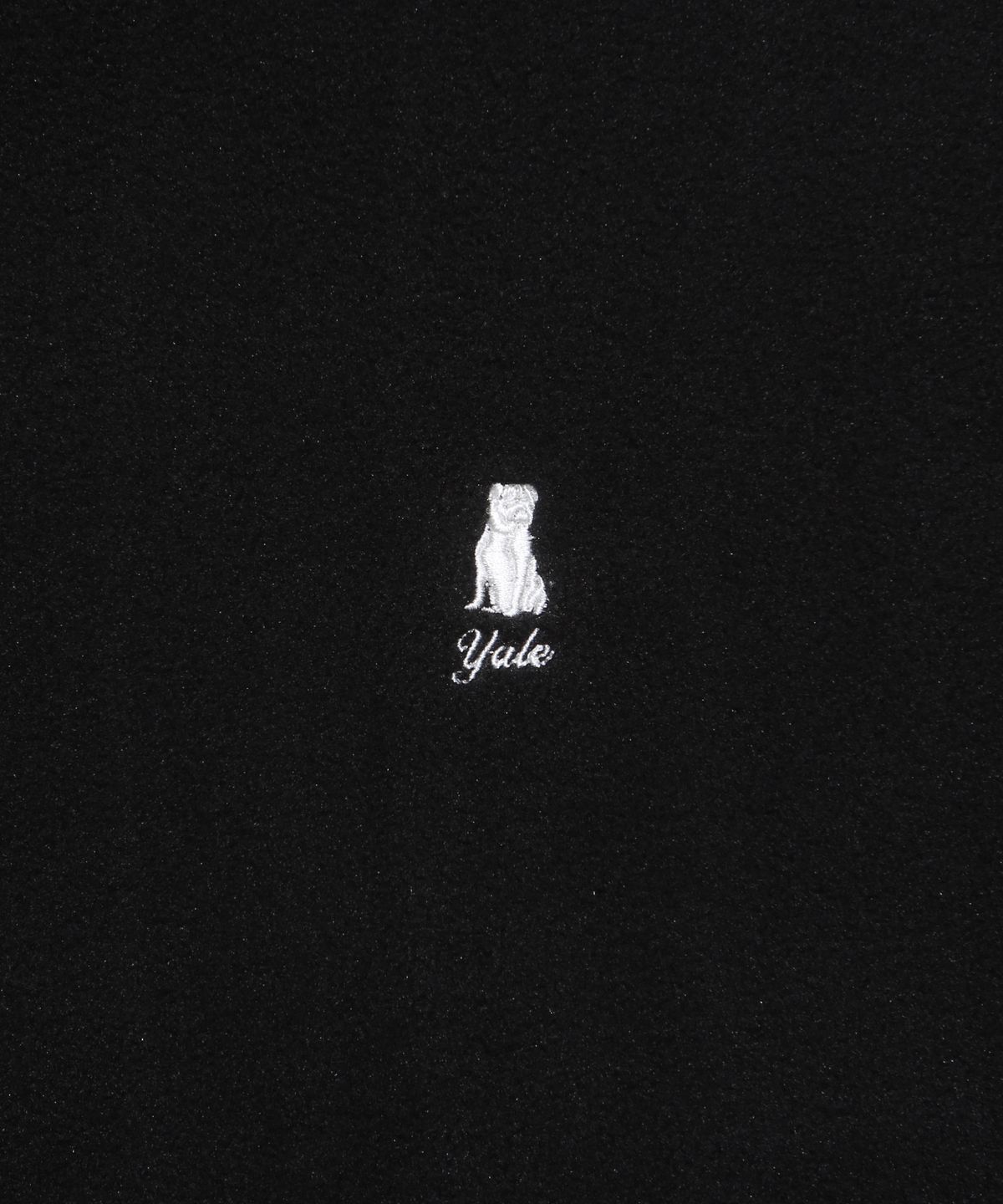 예일(YALE) 플리스 트랙자켓_블랙