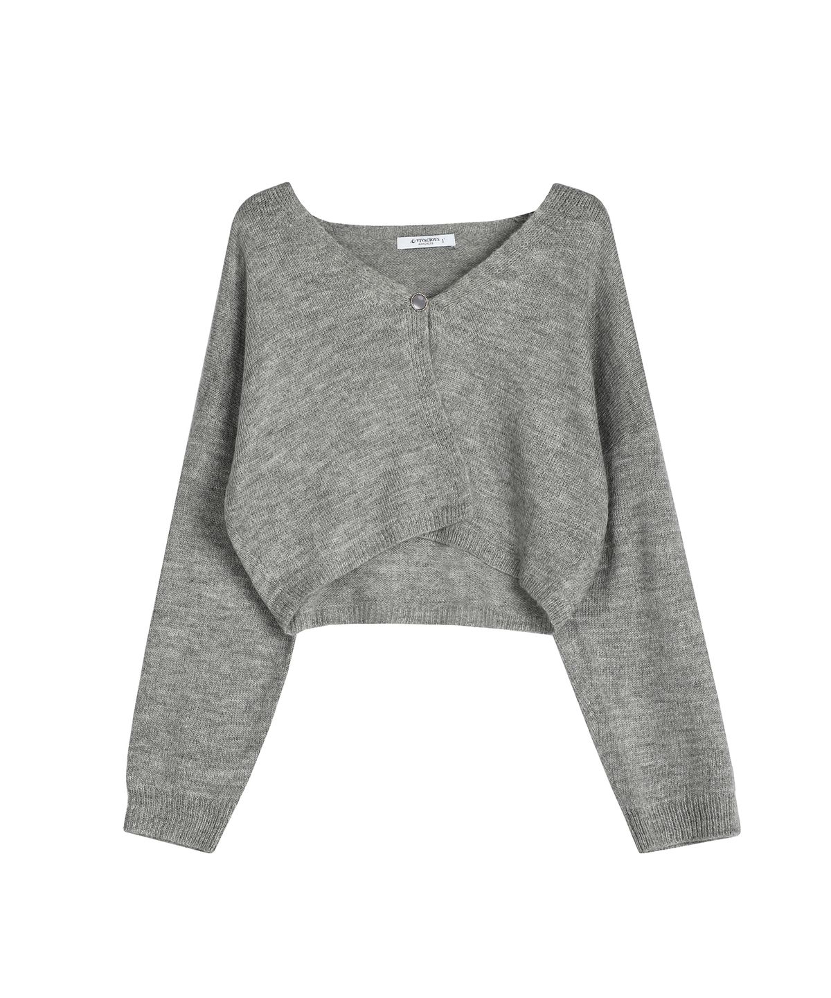 어반드레스(AVANDRESS) One Button Cardigan - 5COL