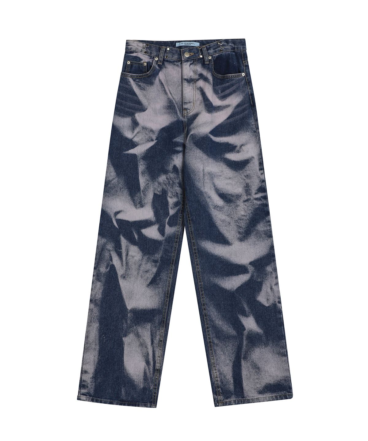어반드레스(AVANDRESS) T.D.I. Buckle Denim Pants PURPLE