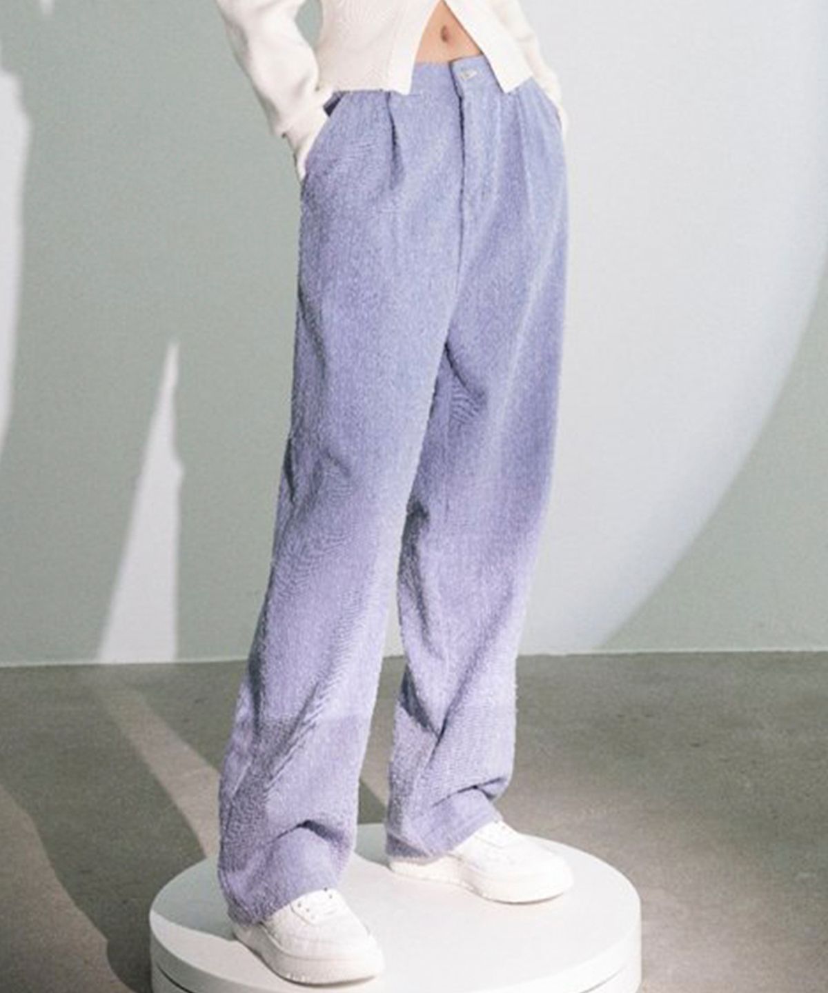어반드레스(AVANDRESS) Tweed Pintuck Wide Pants - 5COL
