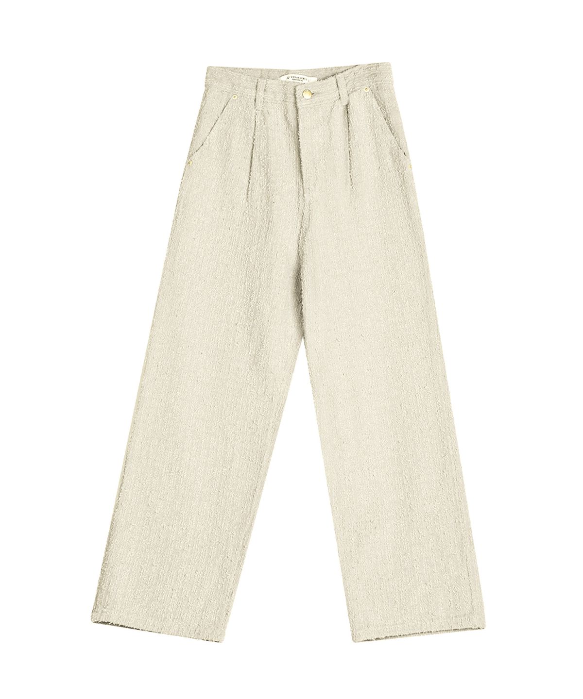 어반드레스(AVANDRESS) Tweed Pintuck Wide Pants - 5COL