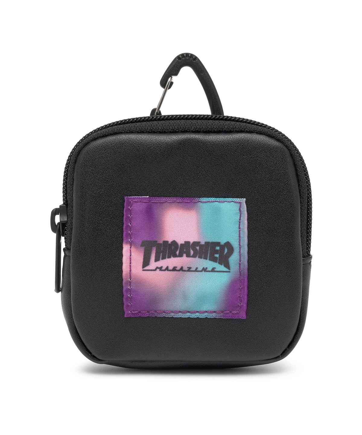 트레셔(THRASHER) 매거진 로고 포켓 백팩 28L 블랙/멀티