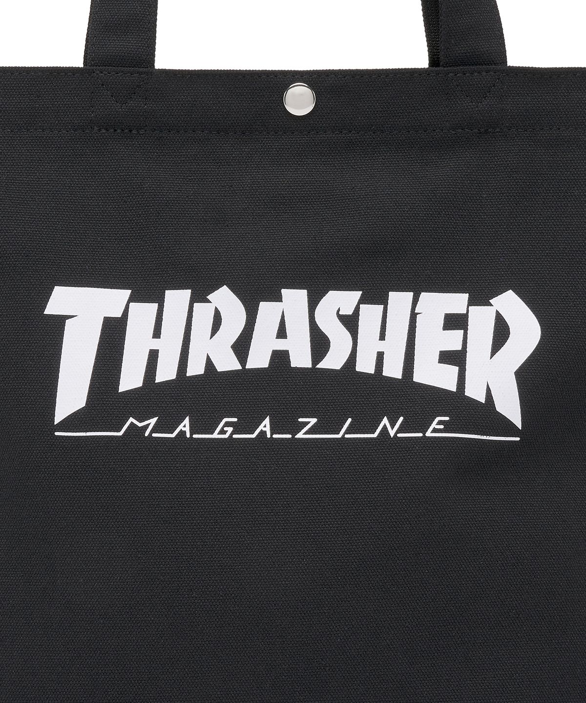 트레셔(THRASHER) 매거진 로고 투웨이 토트백 블랙