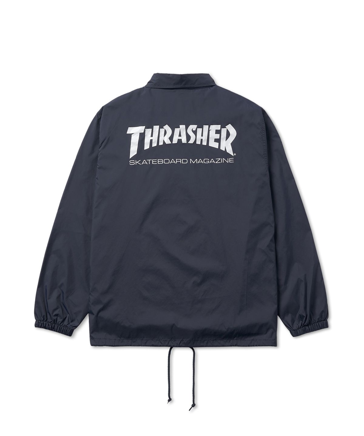 트레셔(THRASHER) 매거진 로고 코치 자켓 네이비