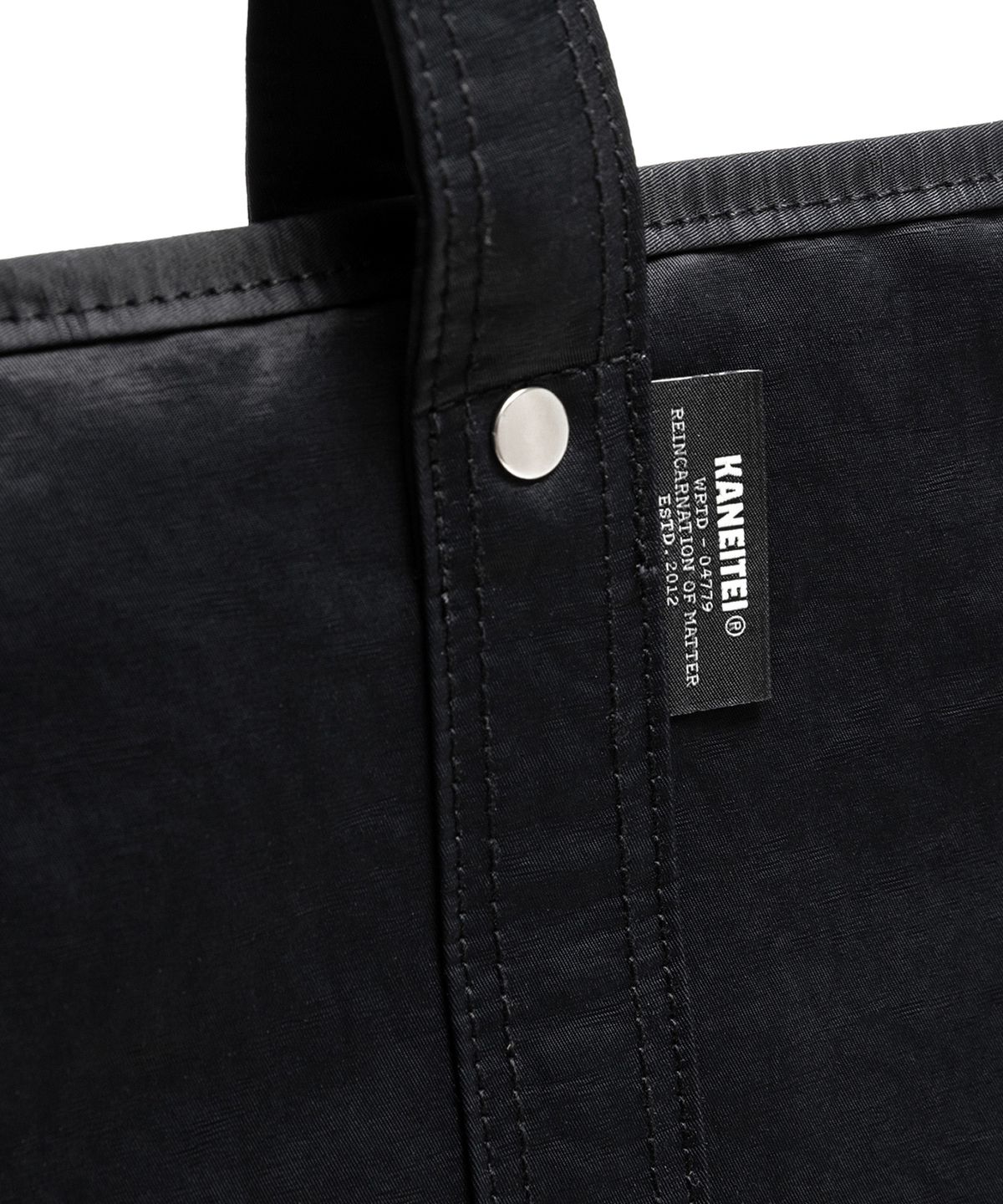 카네이테이(KANEITEI) OHIO TOTE BAG (BLACK) / RECYCLED