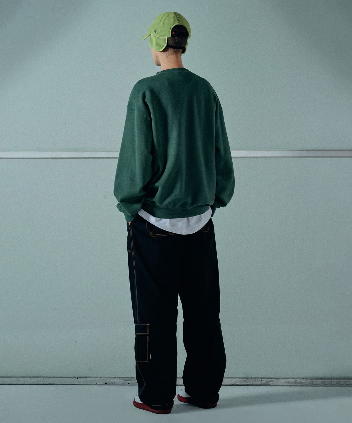 스컬프터(SCULPTOR) Keep Health Sweatshirt D.Sage