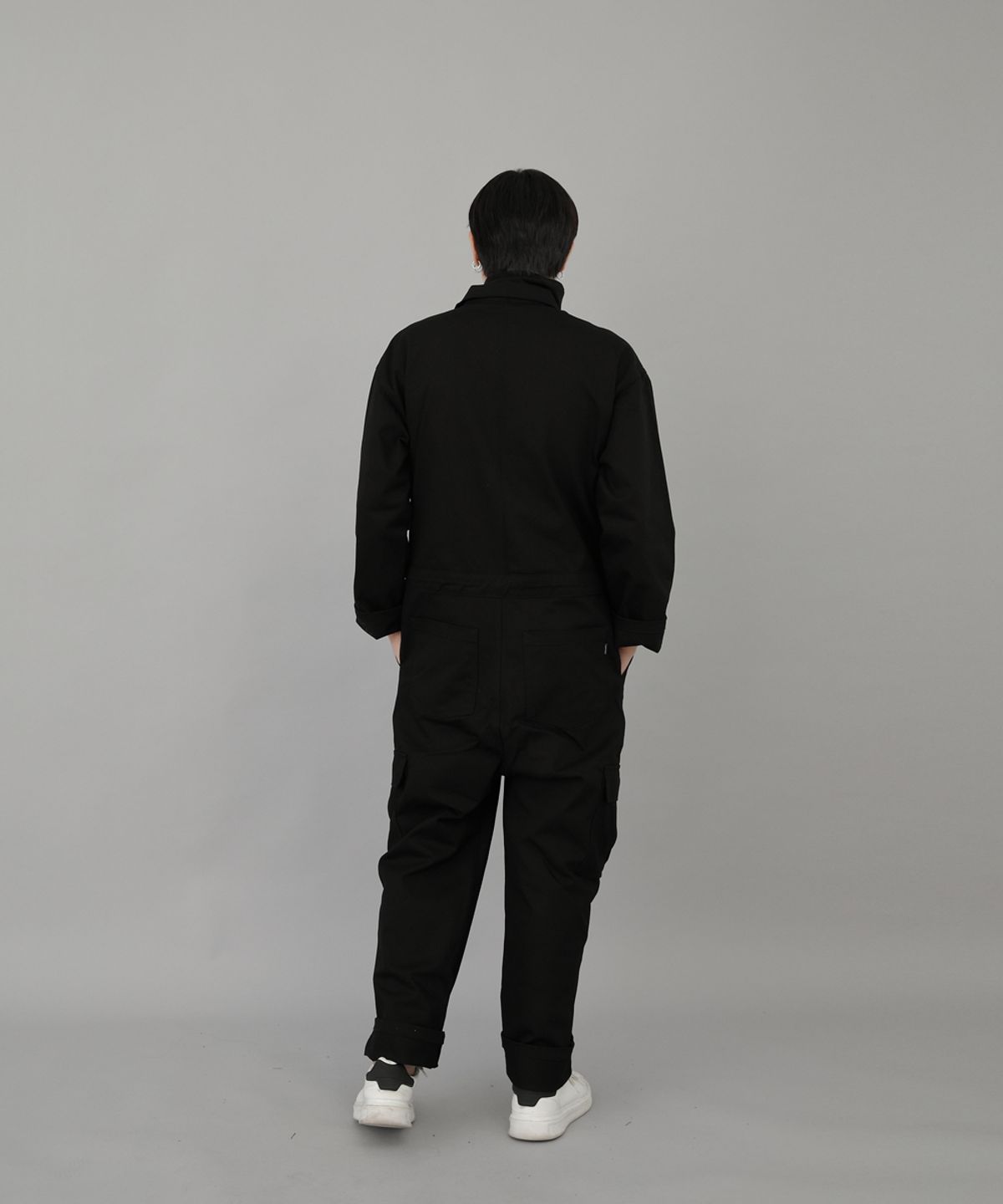 세인트크루(SAINTCREW) 레트로라인 카고 점프슈트 RLC-509 블랙