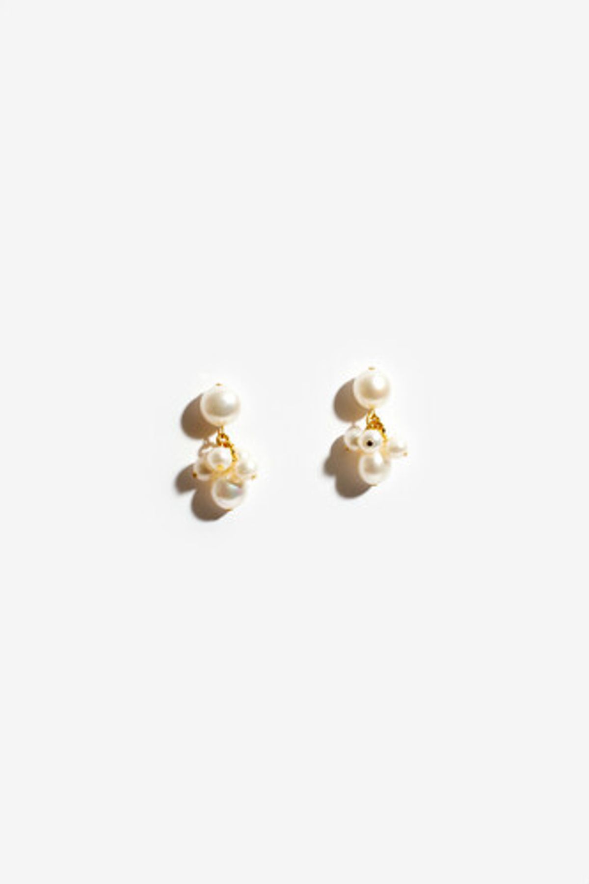 모드곤(MODGONE) 담수진주 포도방울 귀걸이 Fresh Water Pearl Grapes Earrings