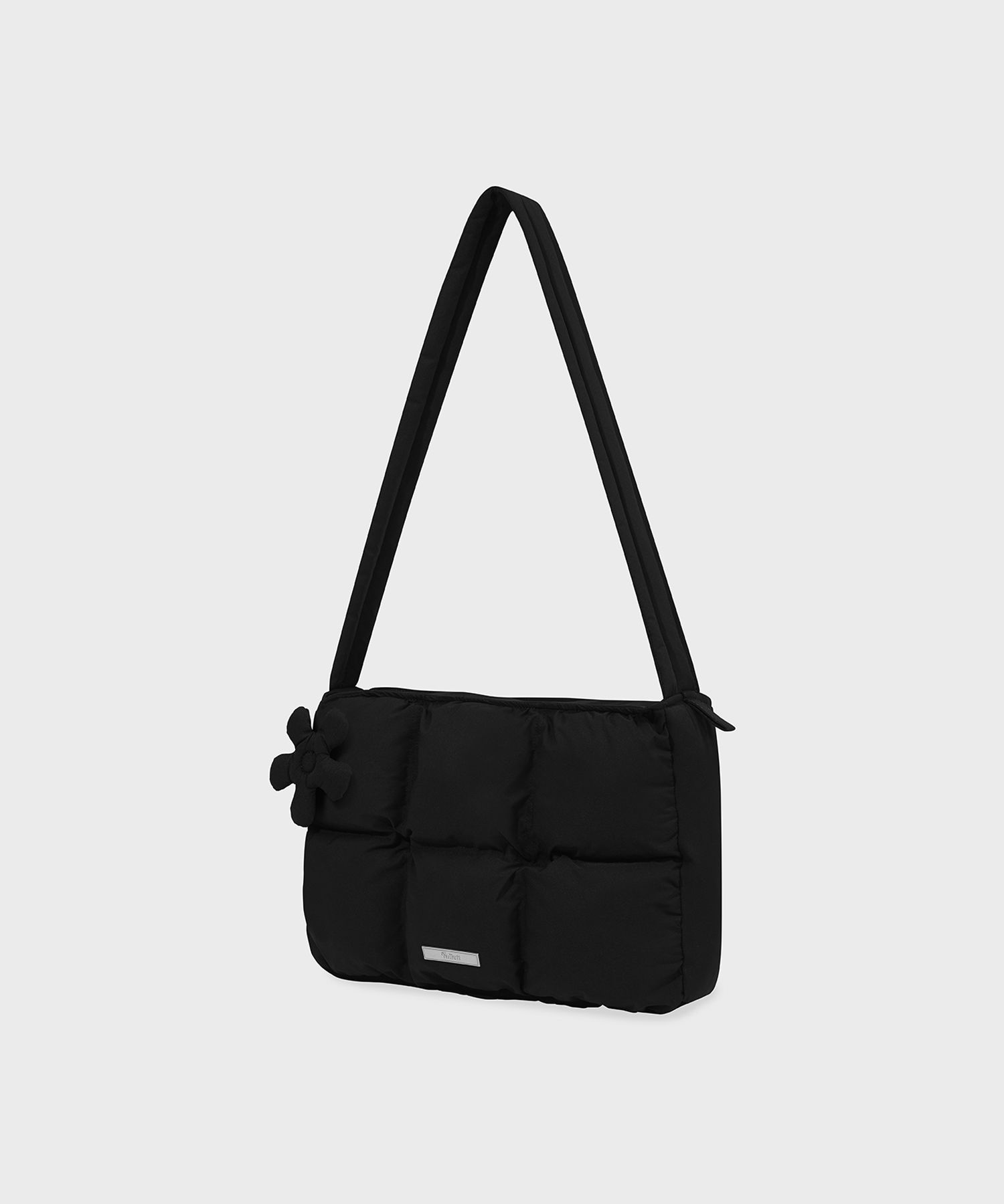 トートバッグ Fallett Two-way mini padded bag black FA2403BG07BK MUSINSA | FALLETT Flower Keyring Padded Bag Black