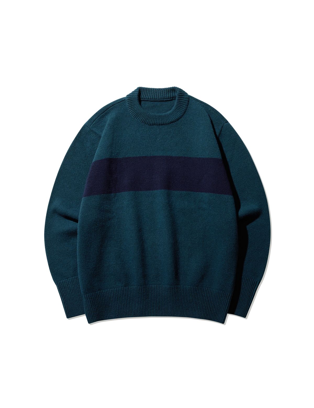 네이머클로딩(NAMERCLOTHING) FISHERMAN WOOL SWEATER GREEN