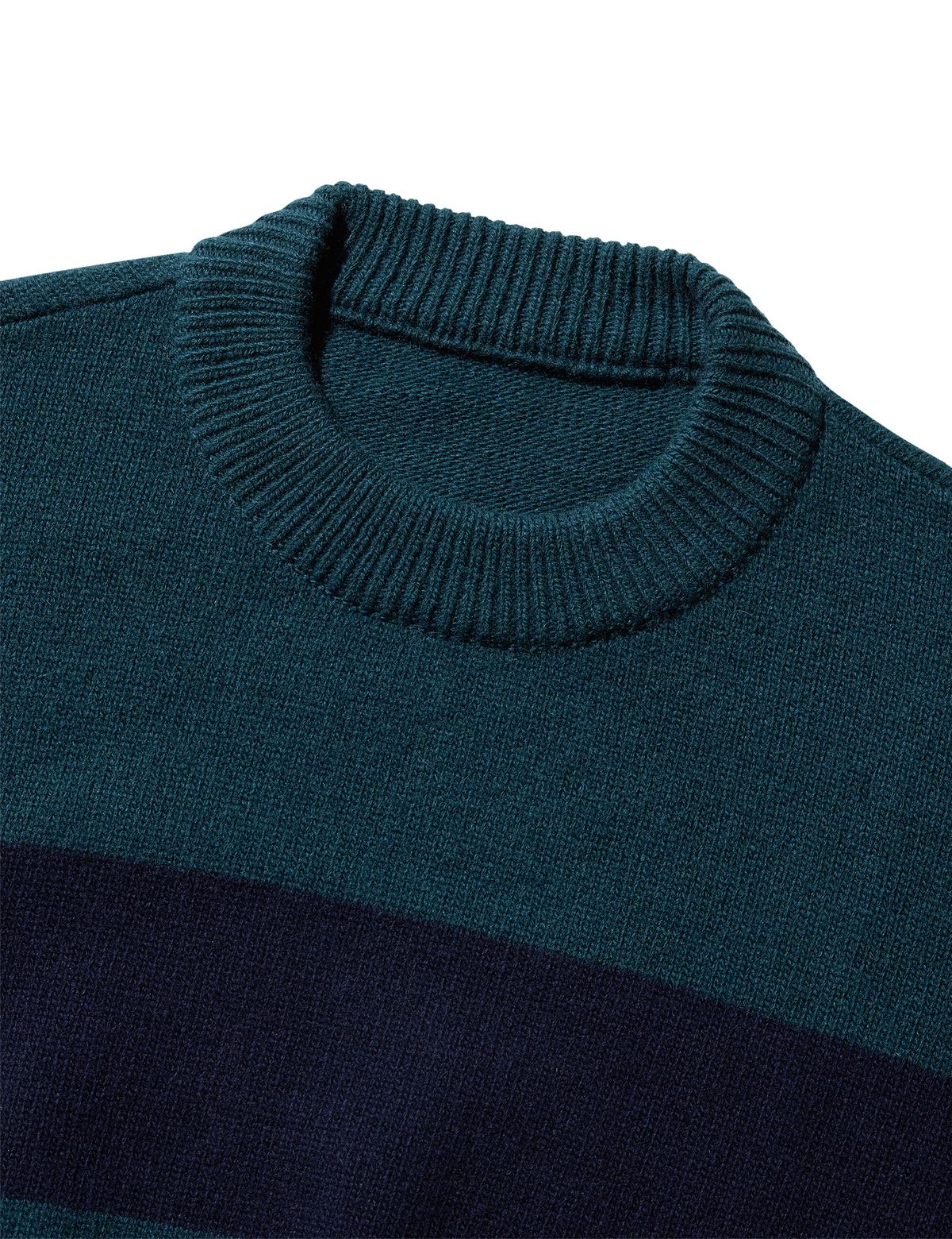 네이머클로딩(NAMERCLOTHING) FISHERMAN WOOL SWEATER GREEN