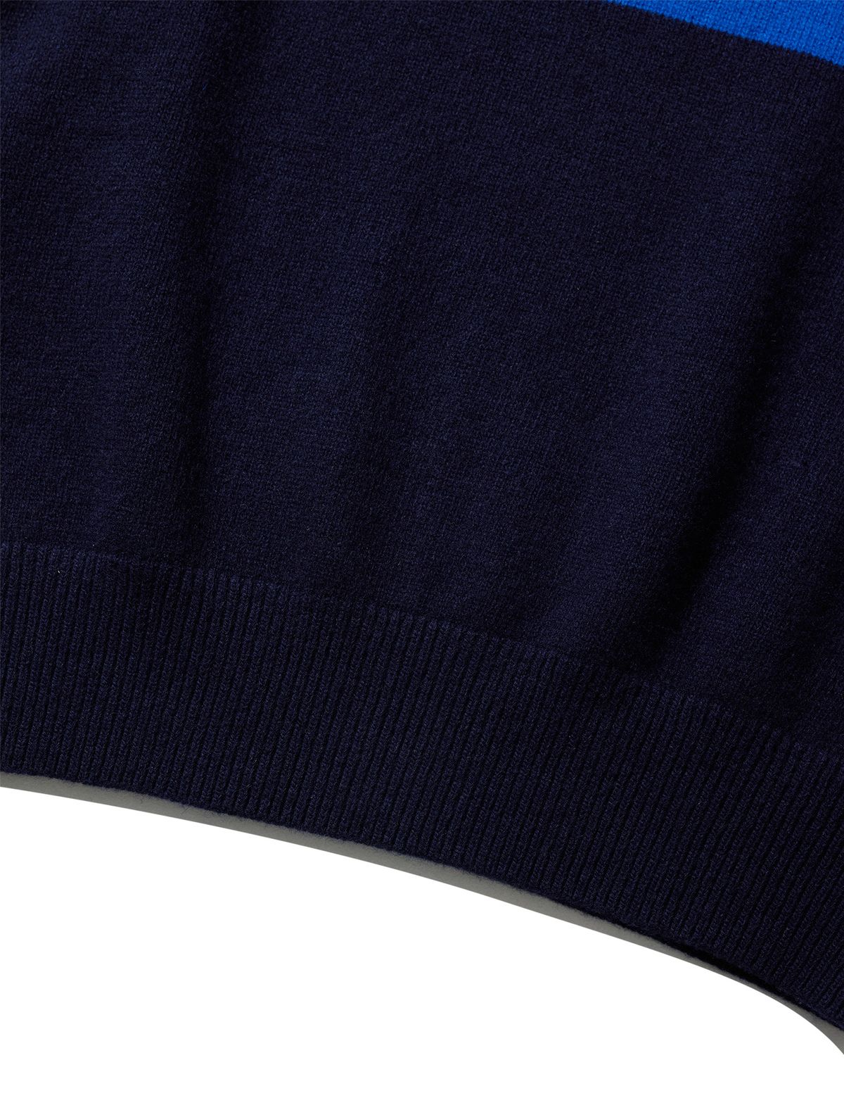 네이머클로딩(NAMERCLOTHING) FISHERMAN WOOL SWEATER NAVY