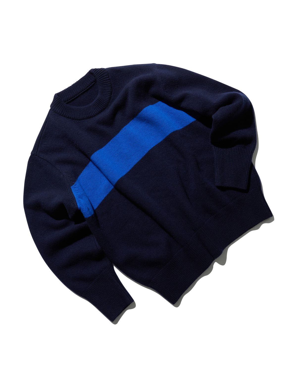 네이머클로딩(NAMERCLOTHING) FISHERMAN WOOL SWEATER NAVY