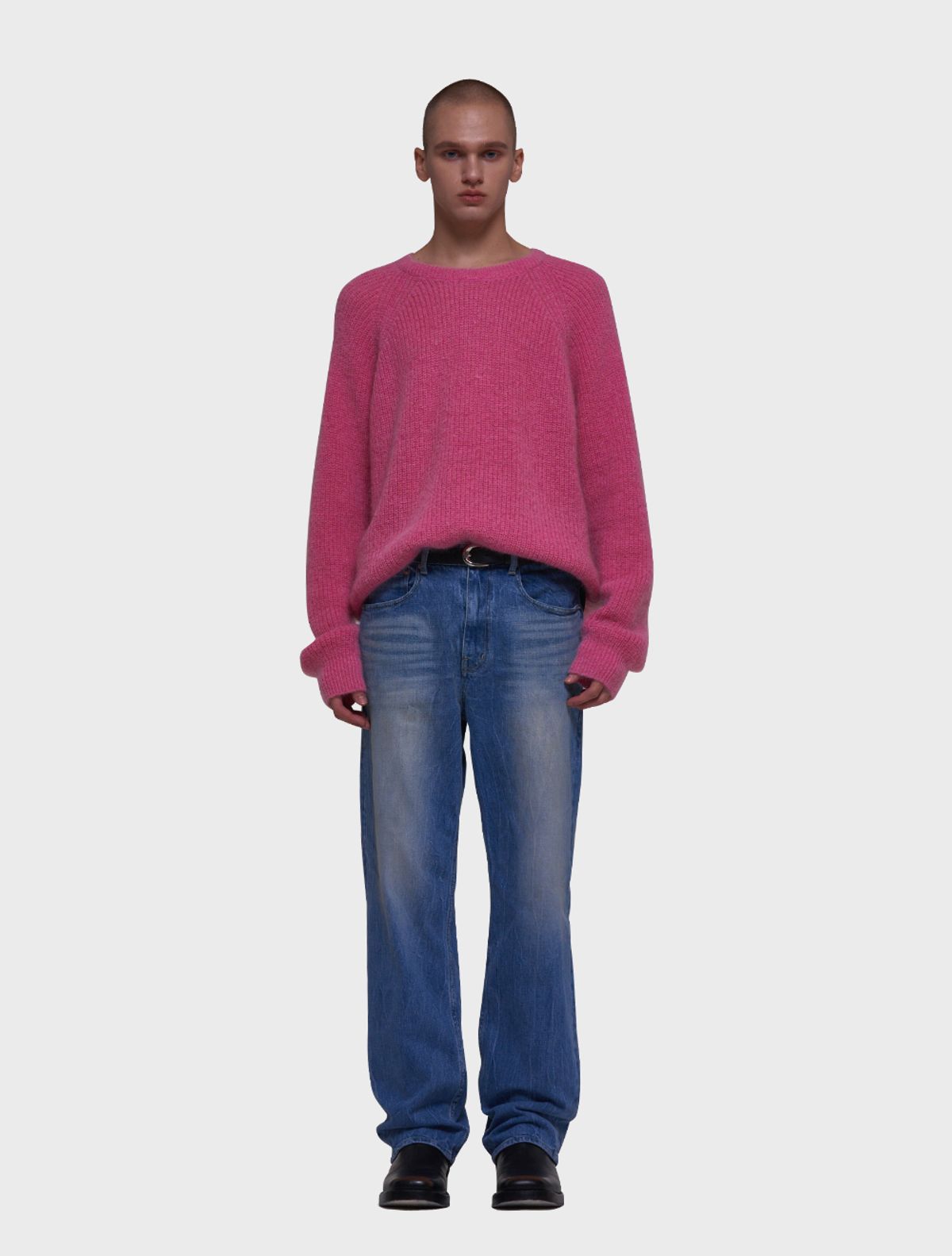 데호(DEHO) CREASE DENIM [Blue]