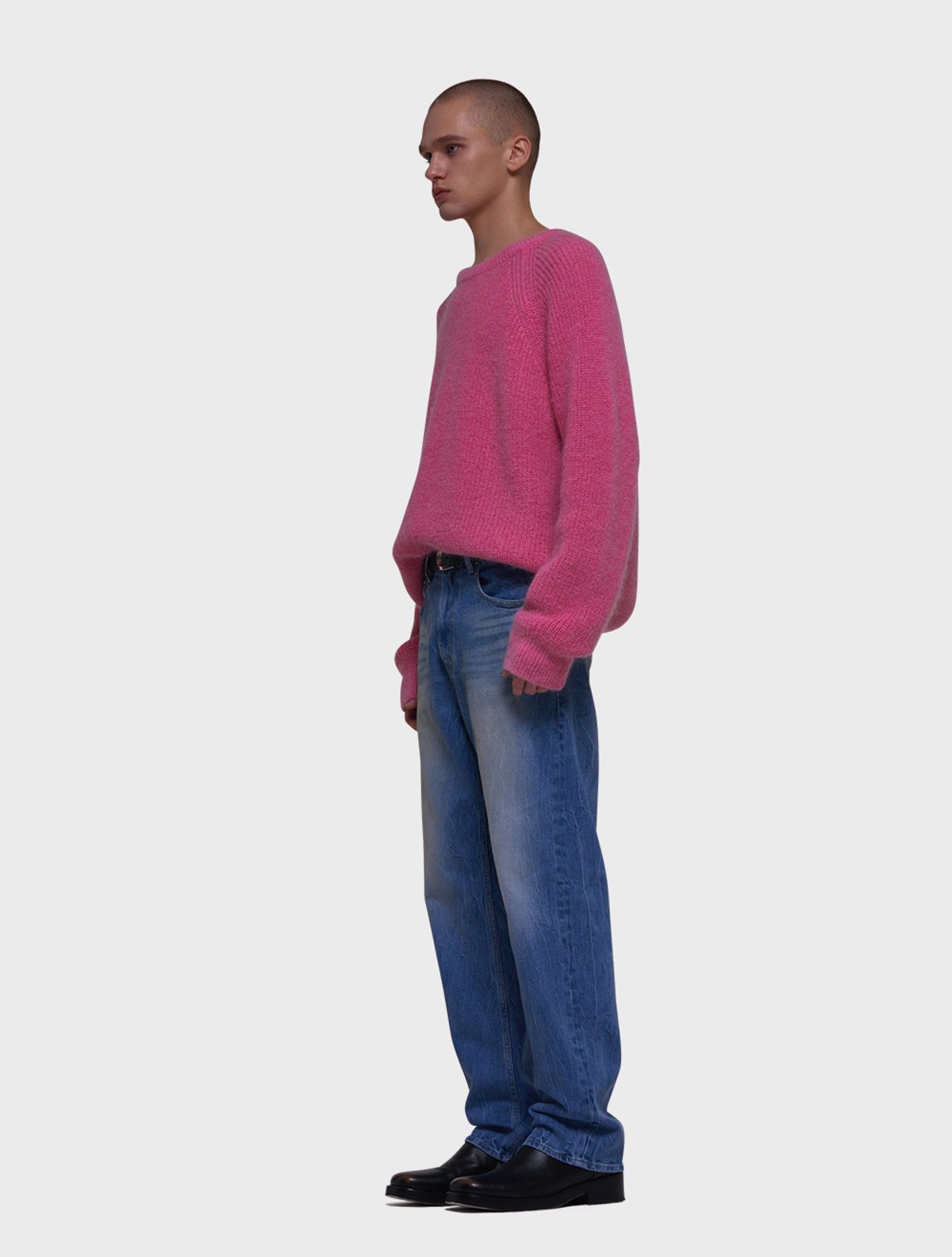 데호(DEHO) CREASE DENIM [Blue]