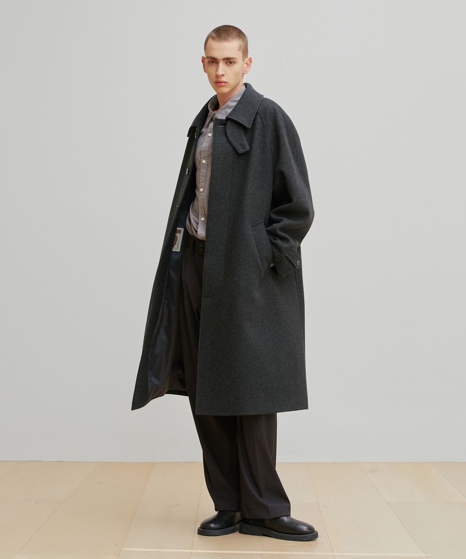 ジャケット・アウター ANOTHER OFFICE Legacy Balmacaan Coat ANOTHER OFFICE - ANOTHER OFFICEアナザーオフィス Legacy Balmacaan