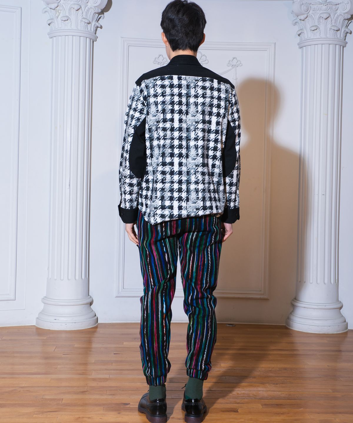 와이쏘씨리얼즈(WHYSOCEREALZ) Glitch Checkmate Shirt