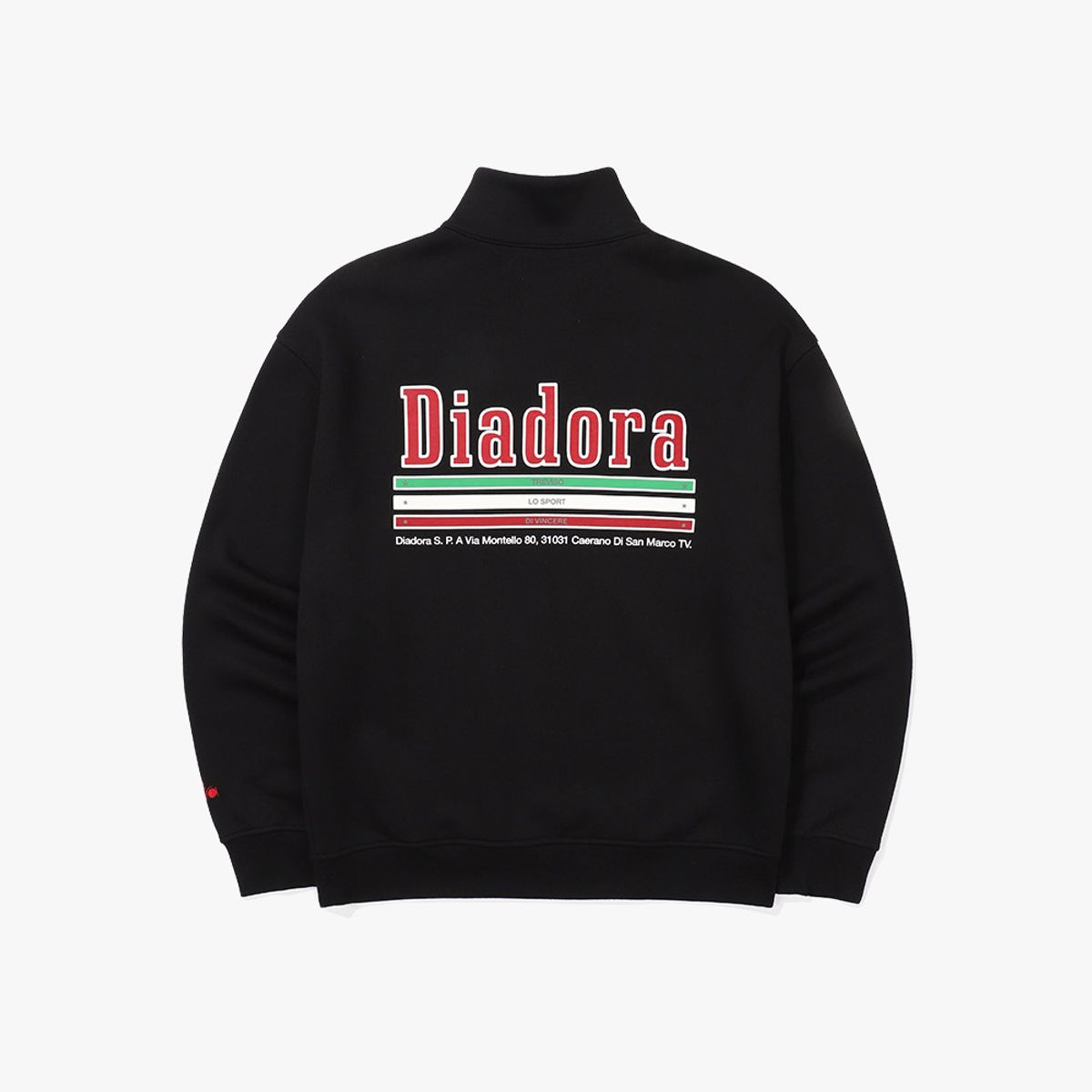 디아도라(diadora) 반디에라 하프 집업 맨투맨 BLACK - 사이즈 & 후기 | 무신사 디아도라(diadora)  반디에라 하프 집업 맨투맨 BLACK... 