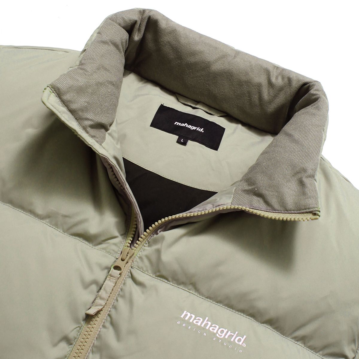 마하그리드(MAHAGRID) BASIC DUCKDOWN PARKA KHAKI(MG2EWMB900A)