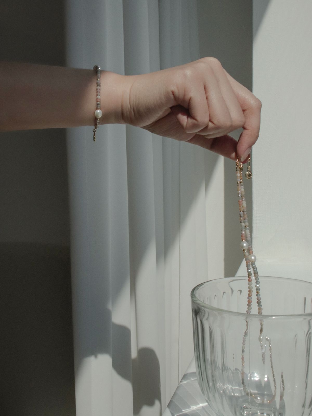 리타모니카(RITA MONICA) Maple Bead Pearl Necklace